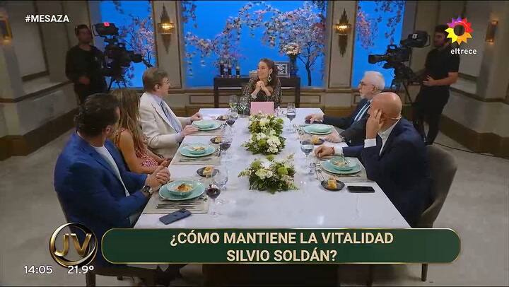 Silvio Soldán conto su secreto para llegar bien a los 90 años