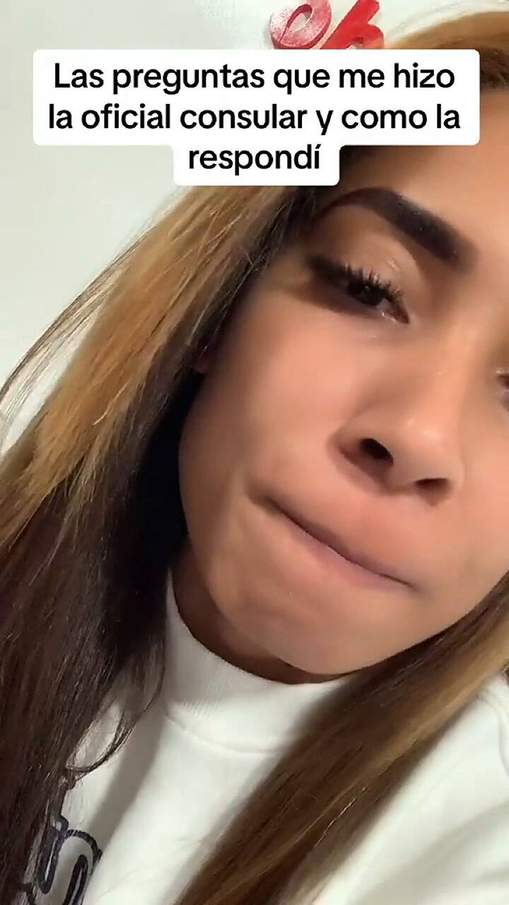 Una tiktoker contó cuál fue el truco para que le aprobaran la visa de EE.UU.