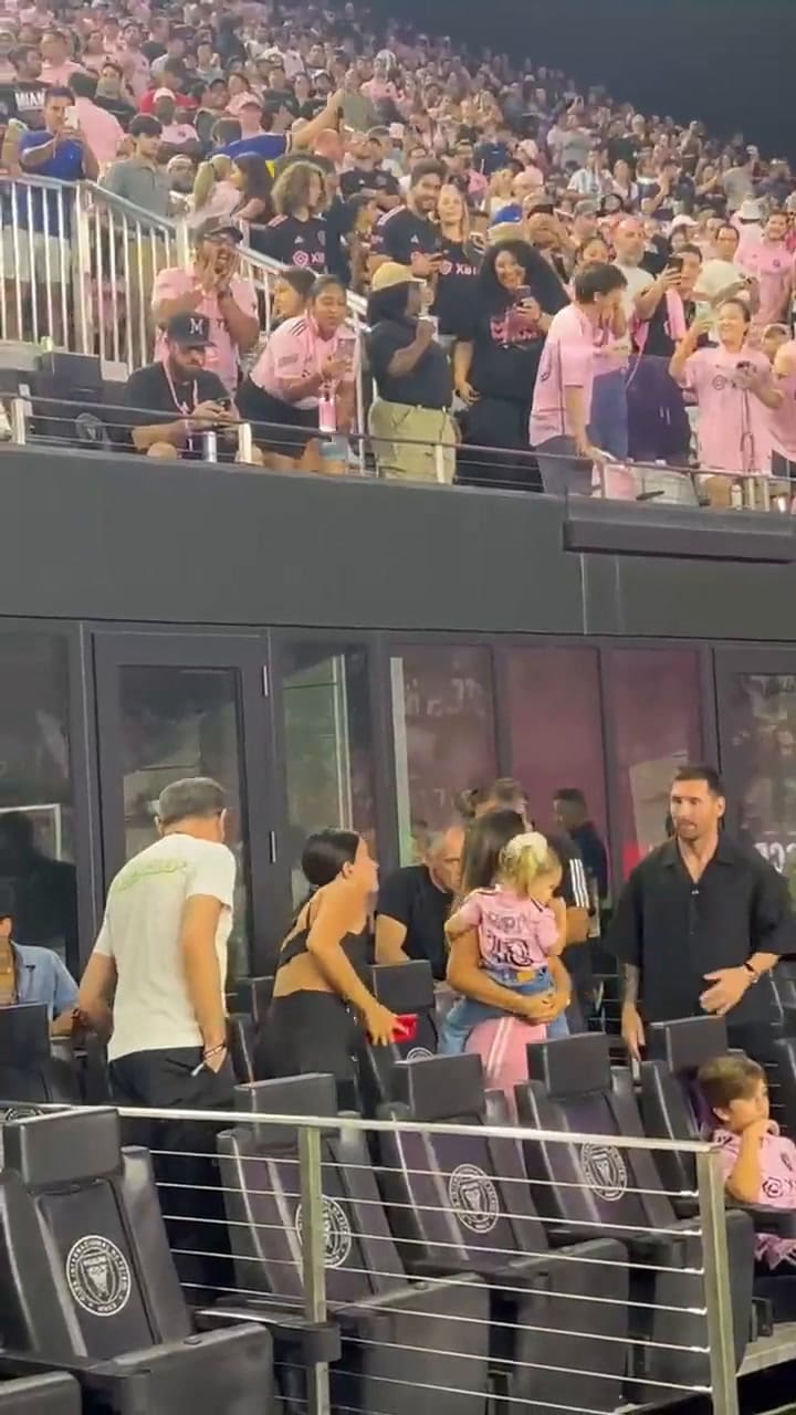 La elegancia de Lionel Messi y Antonela Roccuzzo para la final del Inter Miami