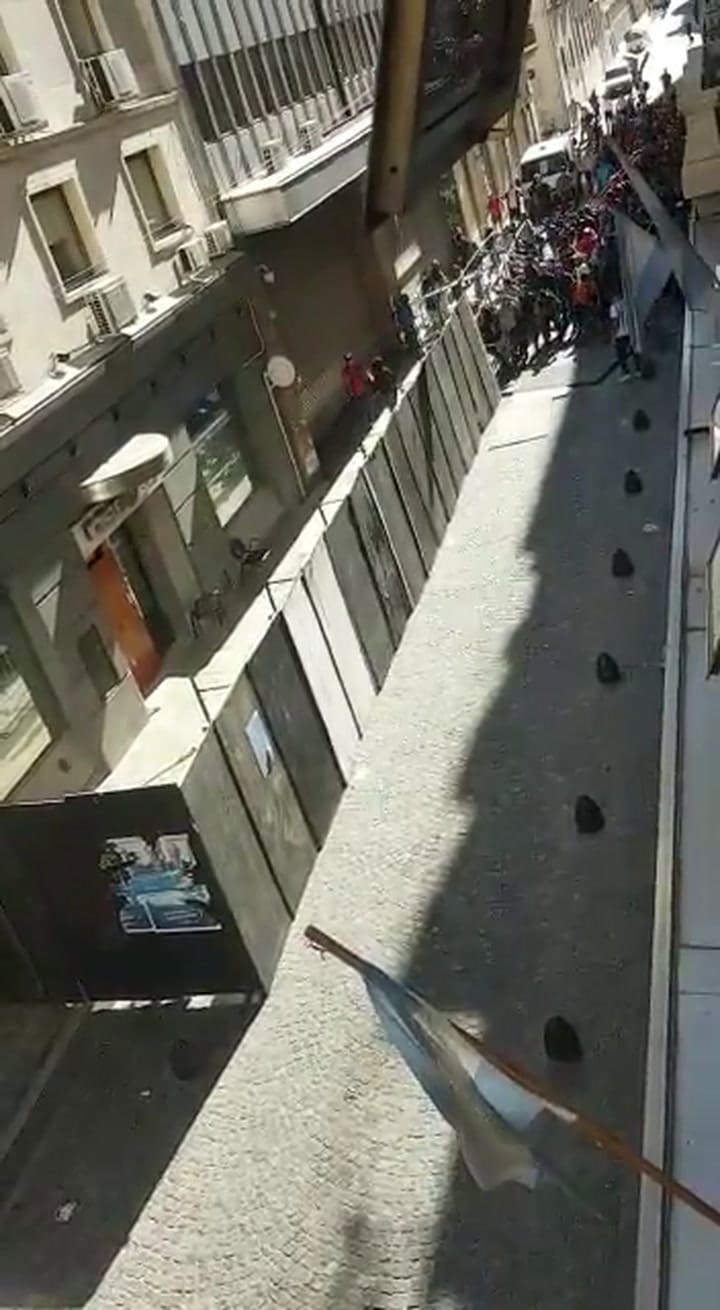 Incidentes en la sede de comercio