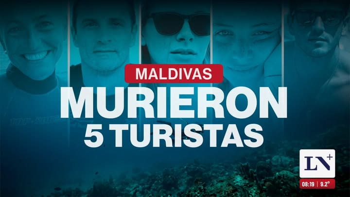 Turistas italianos murieron buceando