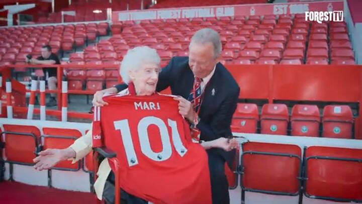 Marjorie Graves, la hincha más longeva del Nottingham Forest