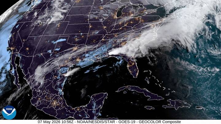Satélite De La NOAA Este Jueves