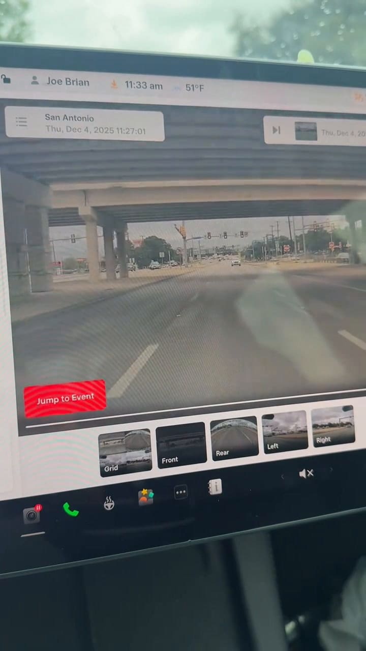 El video que muestra la confusión de varios conductores en la intersección de San Antonio