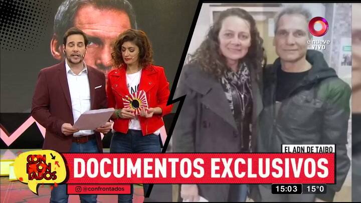 El resultado del ADN de Taibo - Fuente: canal 9