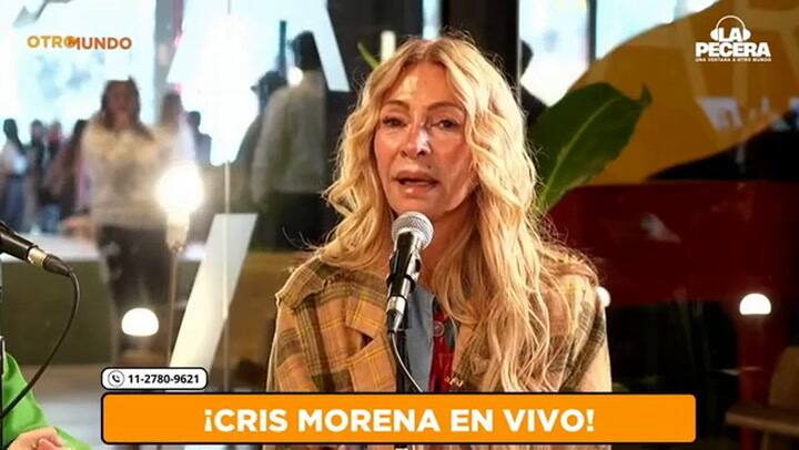 Cris Morena habló de su decisión de aparecer en el show de Erreway tras la trágica muerte de su nieta Mila