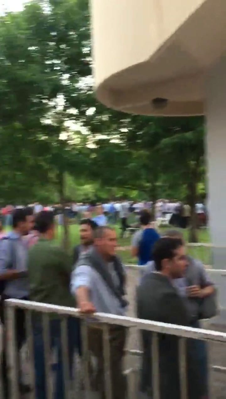 El momento de la votación en CUBA, esta tarde