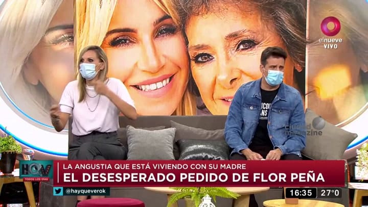 Majo Martino rompió en llanto en vivo: 'Es muy duro tener a un familiar enfermo en pandemia'