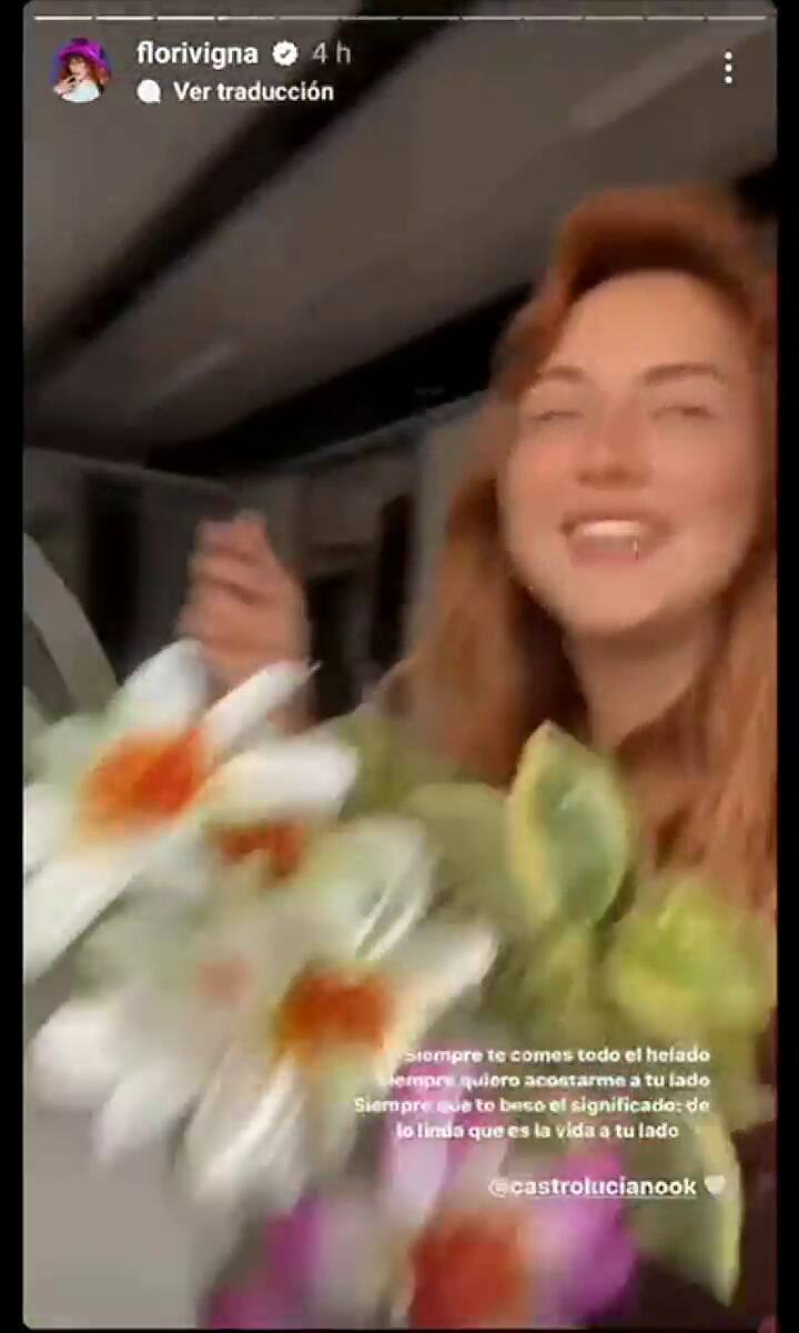 Flor Vigna le dedicó un tema a Luciano Castro y sorprendió al revelar en qué se inspiró