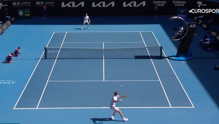 Alexander Zverev fue eliminado del abierto de Australia por Shapovalov