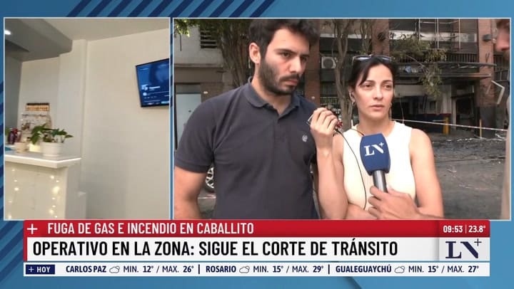 Daiana y Lucas, vecinos de Caballito