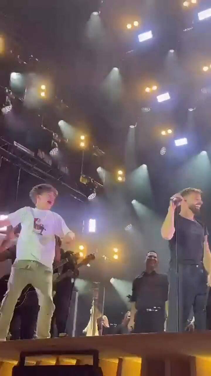 Así fue la sorpresa que le dieron a Ricky Martin sus hijos