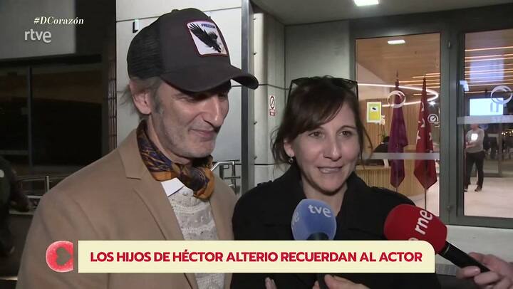 Ernesto y Malena Alterio despiden a su padre