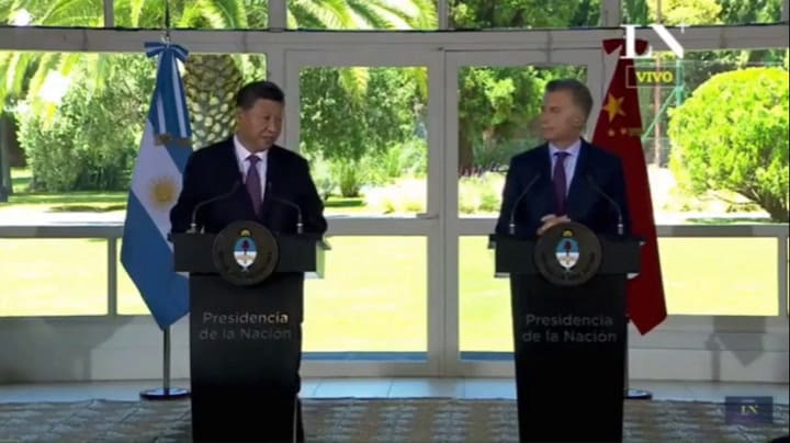 Las declaraciones de Xi Xinping en la conferencia de prensa en Olivos