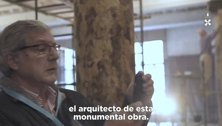 Los descendientes del arquitecto que diseñó la confiteria El Molino visitan el emblemático edificio