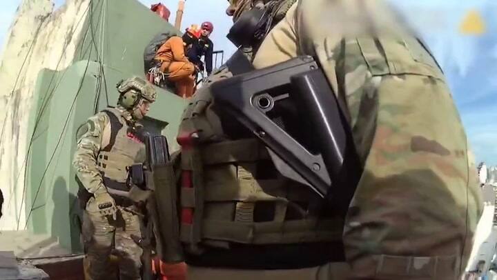 El operativo para reducir a un hombre que se atrincheró en Almagro