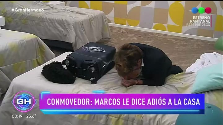 Gran Hermano: así abandonó la casa Marcos