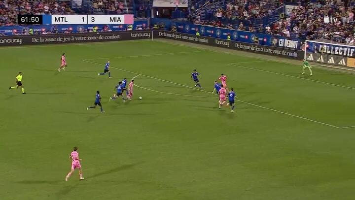 El golazo de Messi a Montreal en la MLS (GIF)