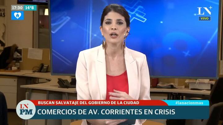 Un panorama desolador para los comercios de la emblemática avenida Corrientes