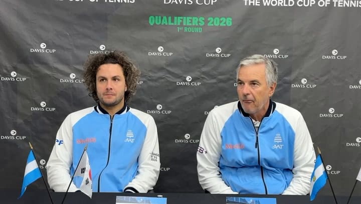 Las declaraciones de Frana y Trungelliti tras la caída en Corea del Sur