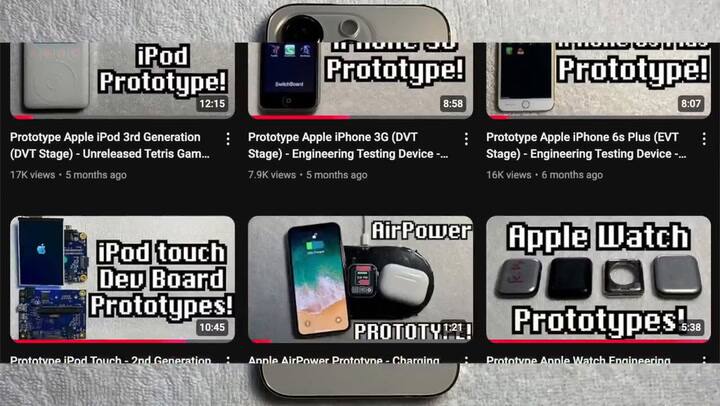 Prototype Apple Vesica Piscis Iphone 14 Pro - Rare Haptic Button Development Model - Project Bongo