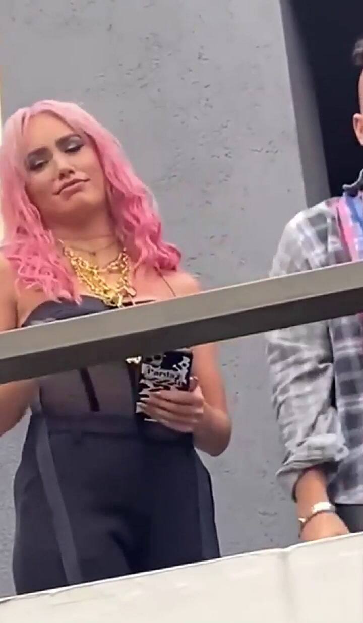 El gesto de Lali Espósito que se hizo viral en las redes - Fuente: Twitter