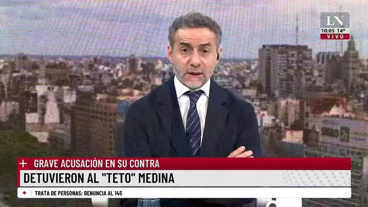 Novaresio cuestionó la ley de salud mental y explicó de qué se acusa al Teto Medina