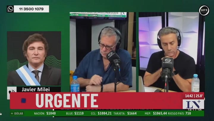 Javier Milei: "La sesión de ayer es inválida"; polémica con Villarruel y la expulsión de Kueider