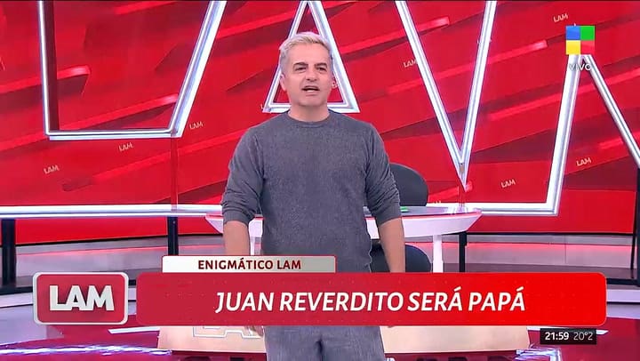 Juan Reverdito de Gran Hermano será nuevamente papá
