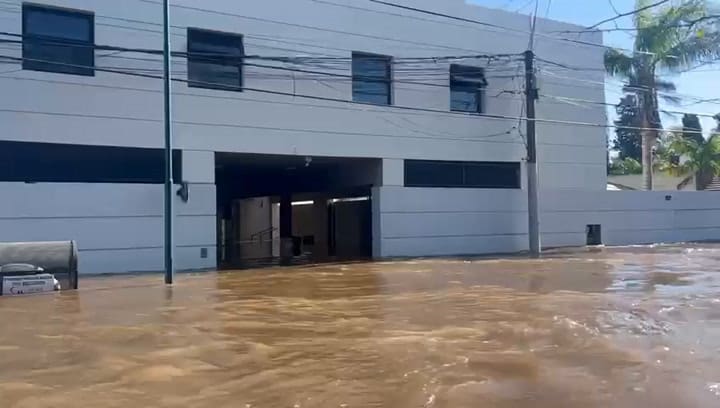 Inundación en Salto