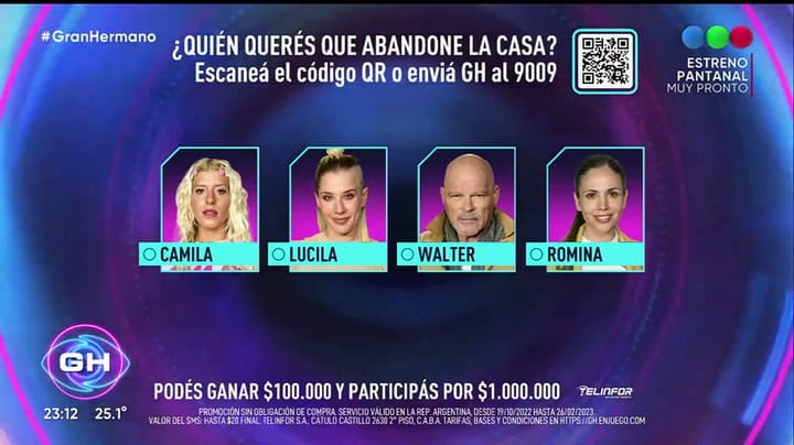 Gran Hermano tiene 4 nuevos nominados