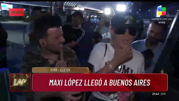 Wanda Nara se reencontro con sus hijos y Maxi Lopez