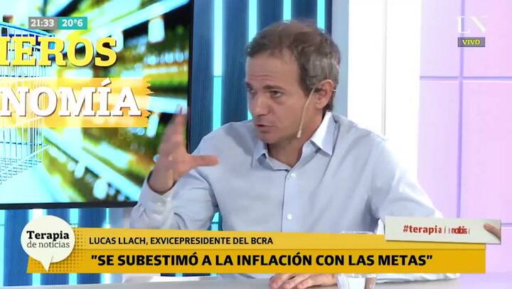 -Creo que hoy está mejor organizada la macroeconomía que cuando estábamos nosotros- Lucas Llach-