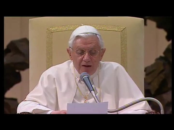 Benedicto XVI Explica La 'Suma Teológica' De Santo Tomás De Aquino (1)