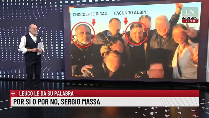 Por Sí O Por No, Sergio Massa. Leuco Le Da Su Palabra.