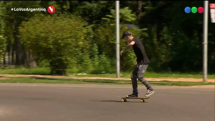 Marcos Olaguibet, participante de La Voz Argentina 2021 - Fuente: Telefe