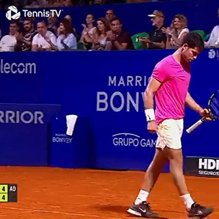 Carlos Alcaraz en Argentina Open (Video: ATP Tour)