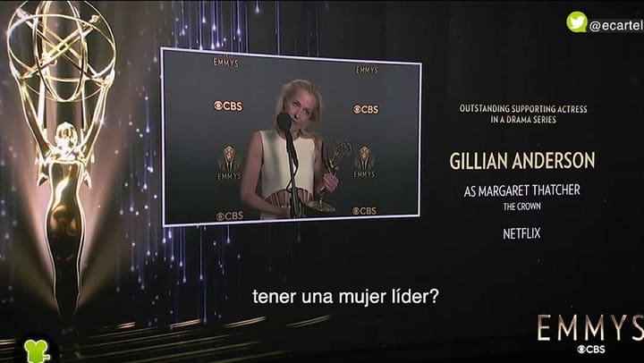 Un periodista le preguntó a Gillian Anderson si habló con Margaret Thatcher por su papel en The Crow