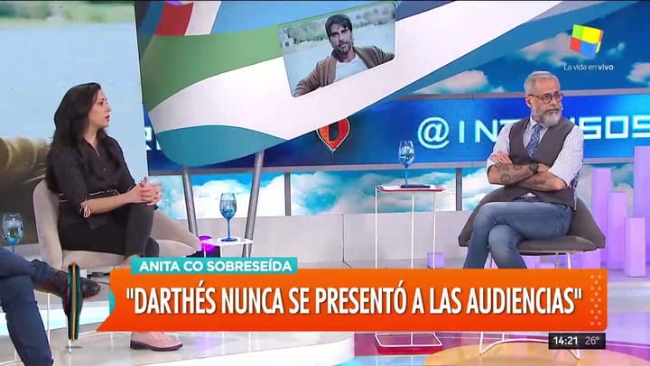 Anita Co en Intrusos - Fuente: América TV