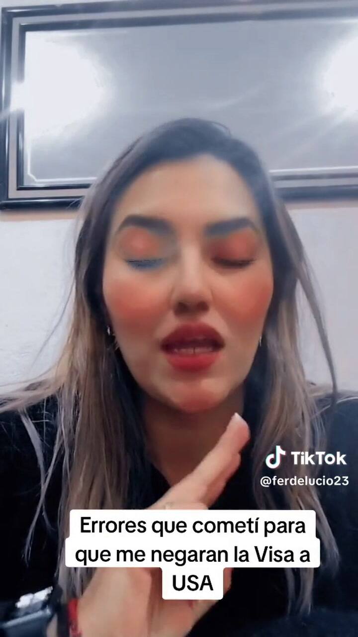 Le negaron la visa para Estados Unidos y admite cuáles fueron sus errores