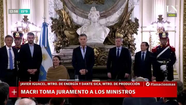Mauricio Macri: 'Estamos dejando atrás décadas de mala cultura del poder'