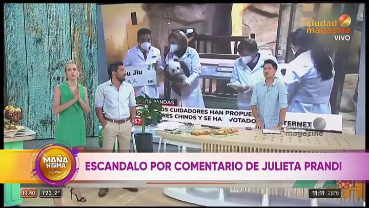 Carmen Barbieri bancó a las mellizas Mara y Dona por su enojo con Julieta Prandi