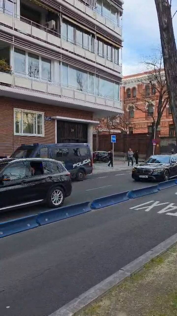 La llegada de Milei a Madrid