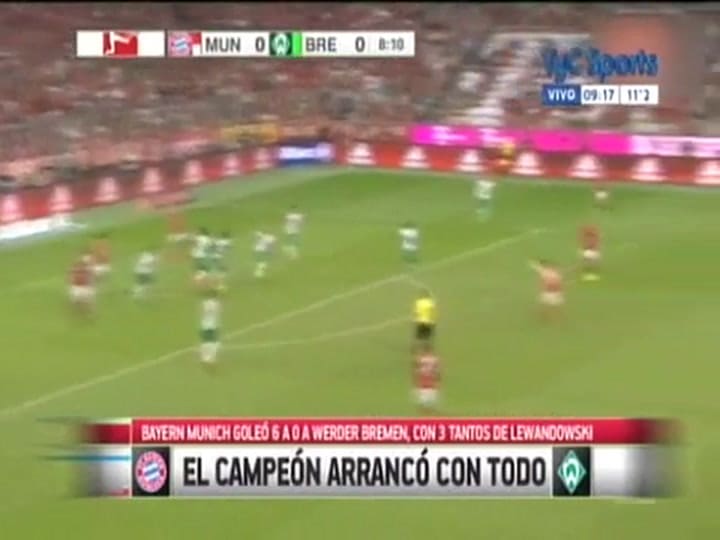 La goleada del Bayern