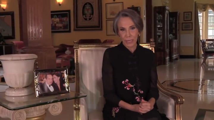 Florinda Meza y el tierno homenaje a Chespirito a cinco años de su muerte - Fuente: YouTube