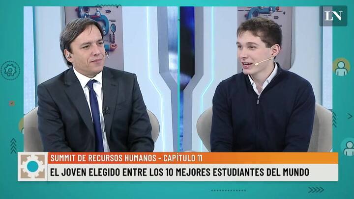 El joven elegido entre los 10 mejores estudiantes del mundo