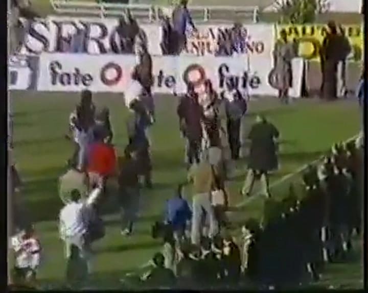 El partido de despedida