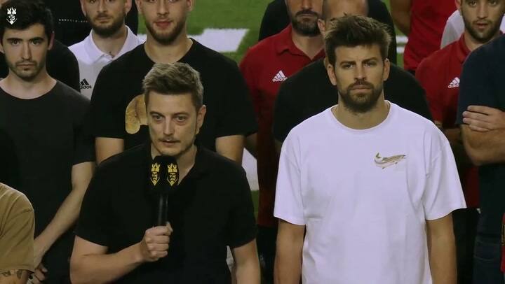 El homenaje de la Kings League a un futbolista fallecido