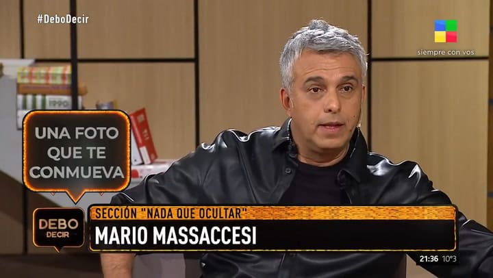 Mario Massaccesi habló sobre el incómodo momento que vivió con Mirtha Legrand
