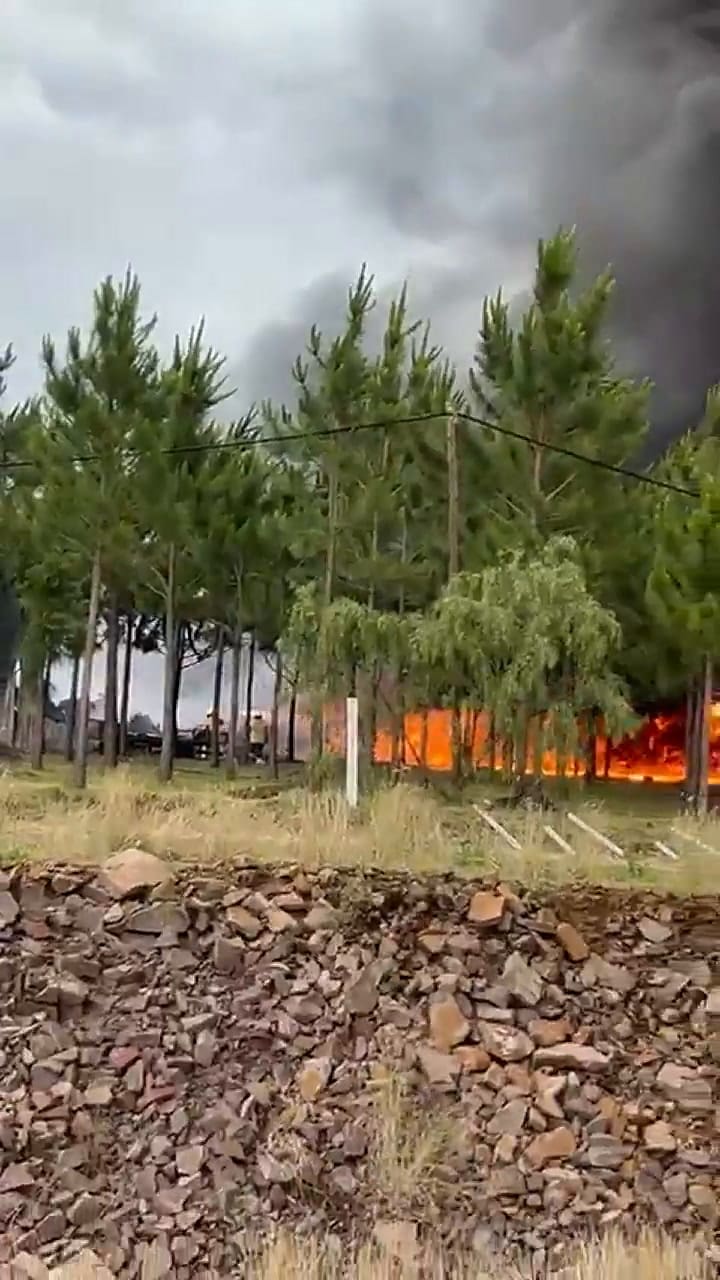 Grave incendio en Misiones